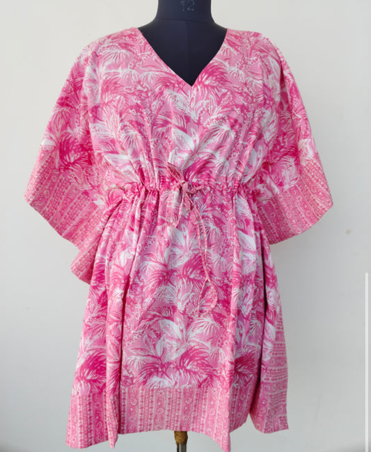 Pink Palace Caftan Dress