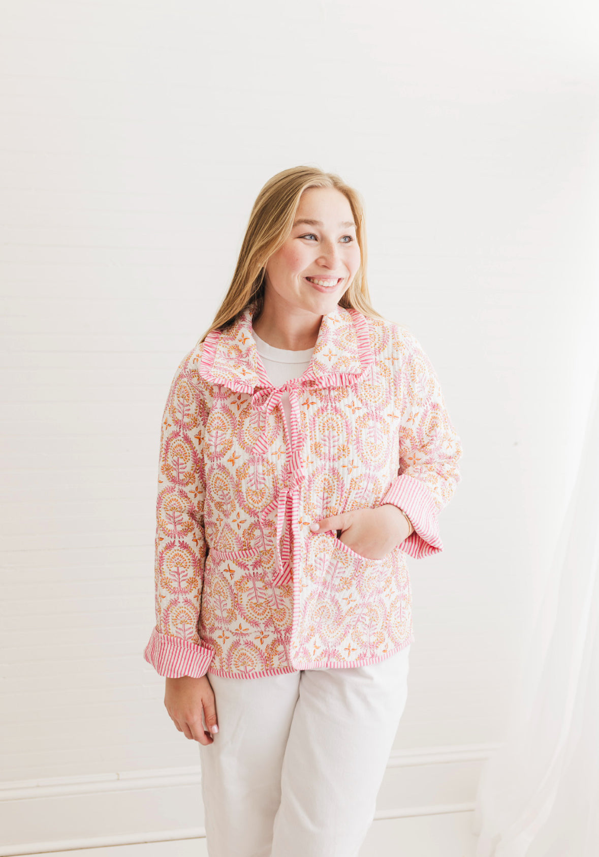 Briar Rose | Ruffle Bow Jacket