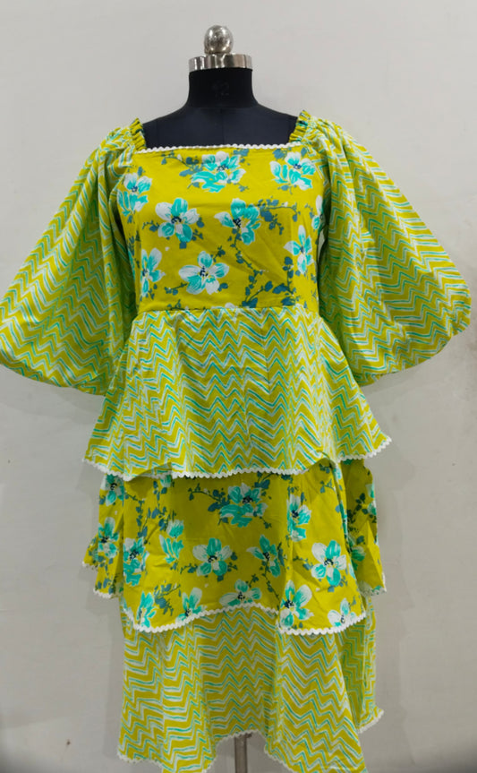 Limon’ | Ruffle Mini Dress