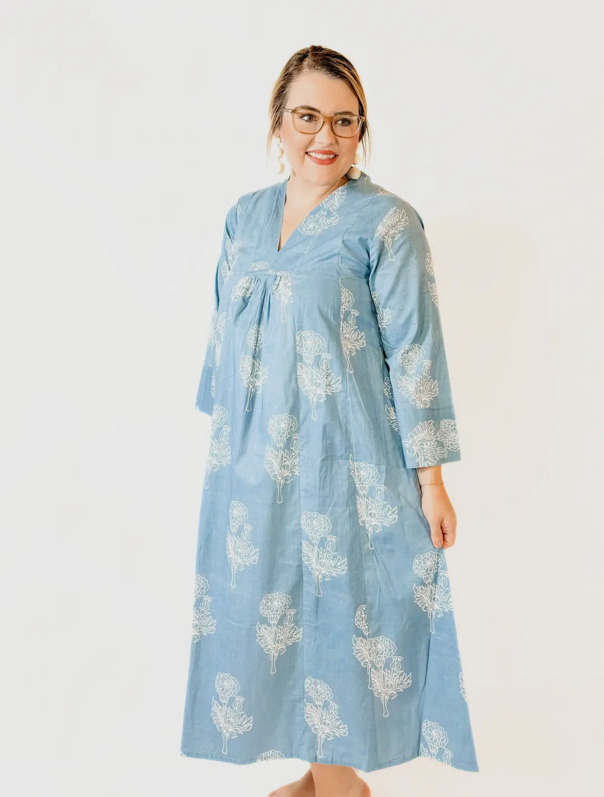 Denim | Caftan Dress