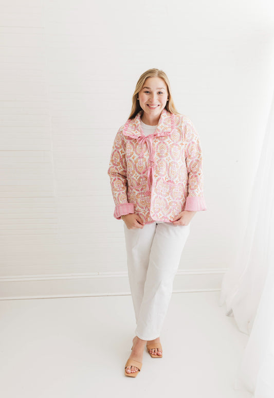 Briar Rose | Ruffle Bow Jacket