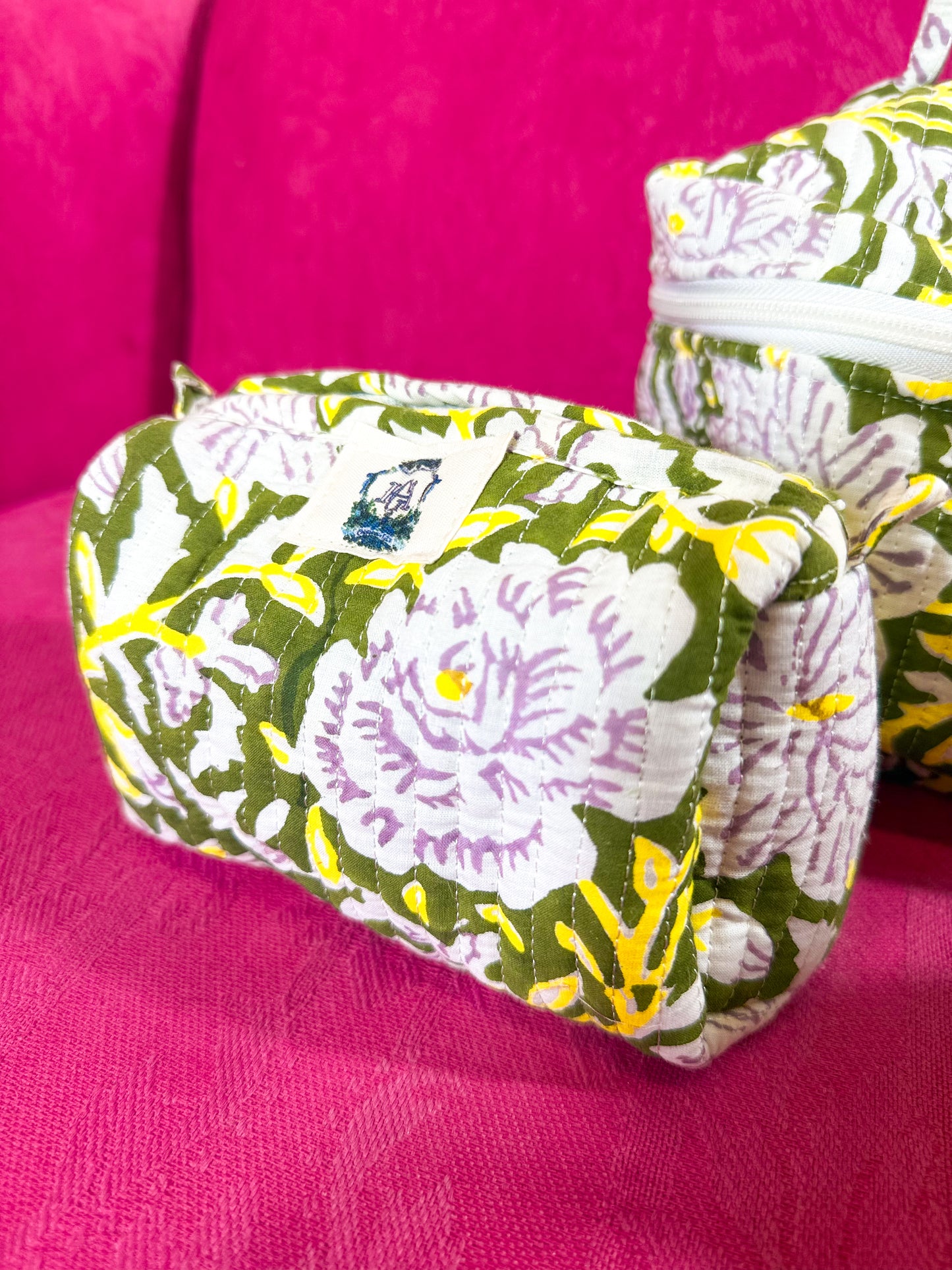 Honeysuckle Set of 3 Cosmetic Bags