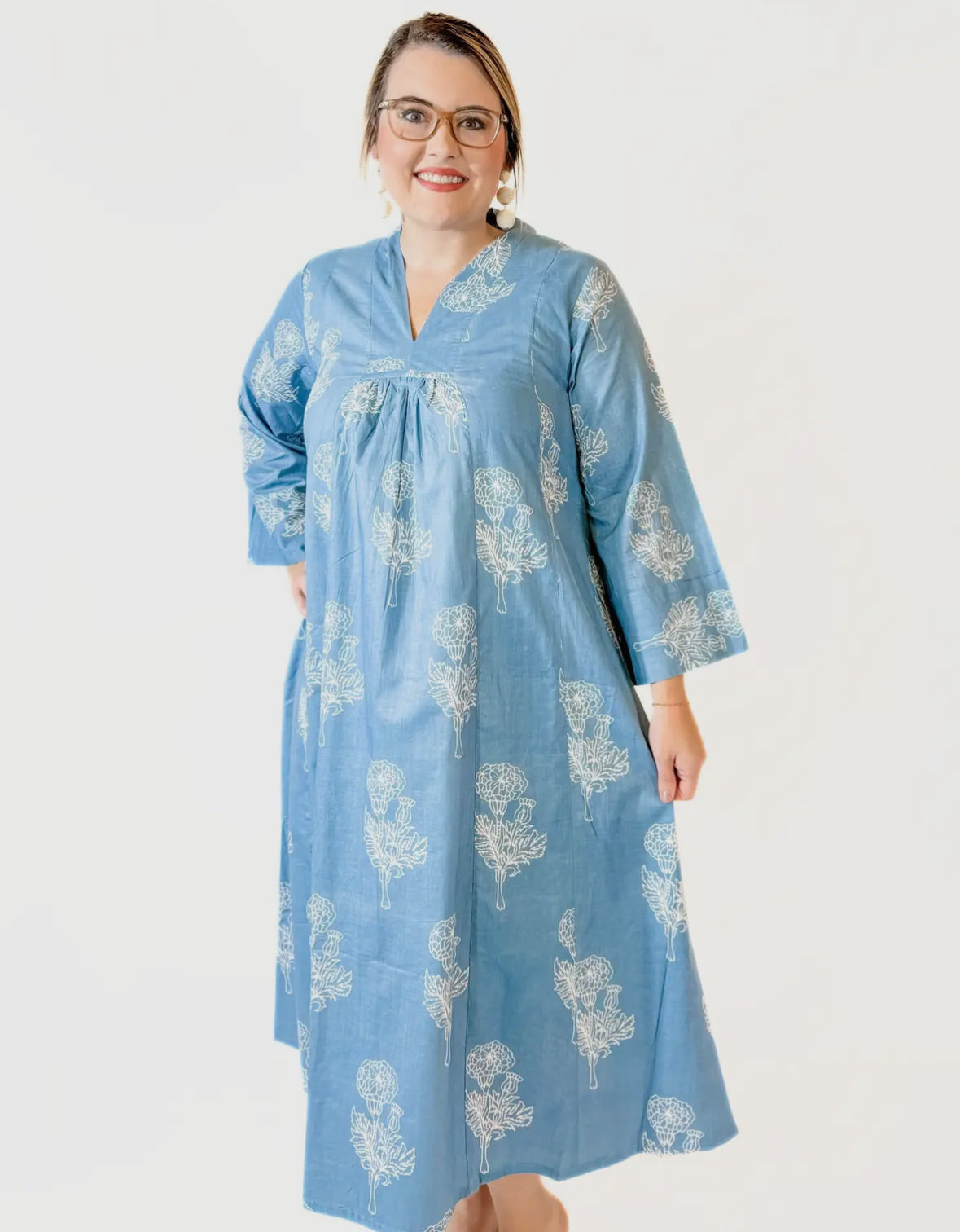 Denim | Caftan Dress