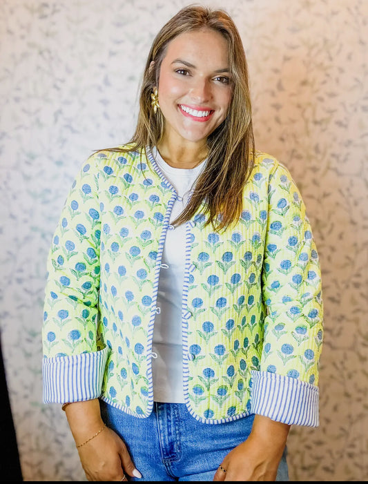 Sunshine Quilted Jacket