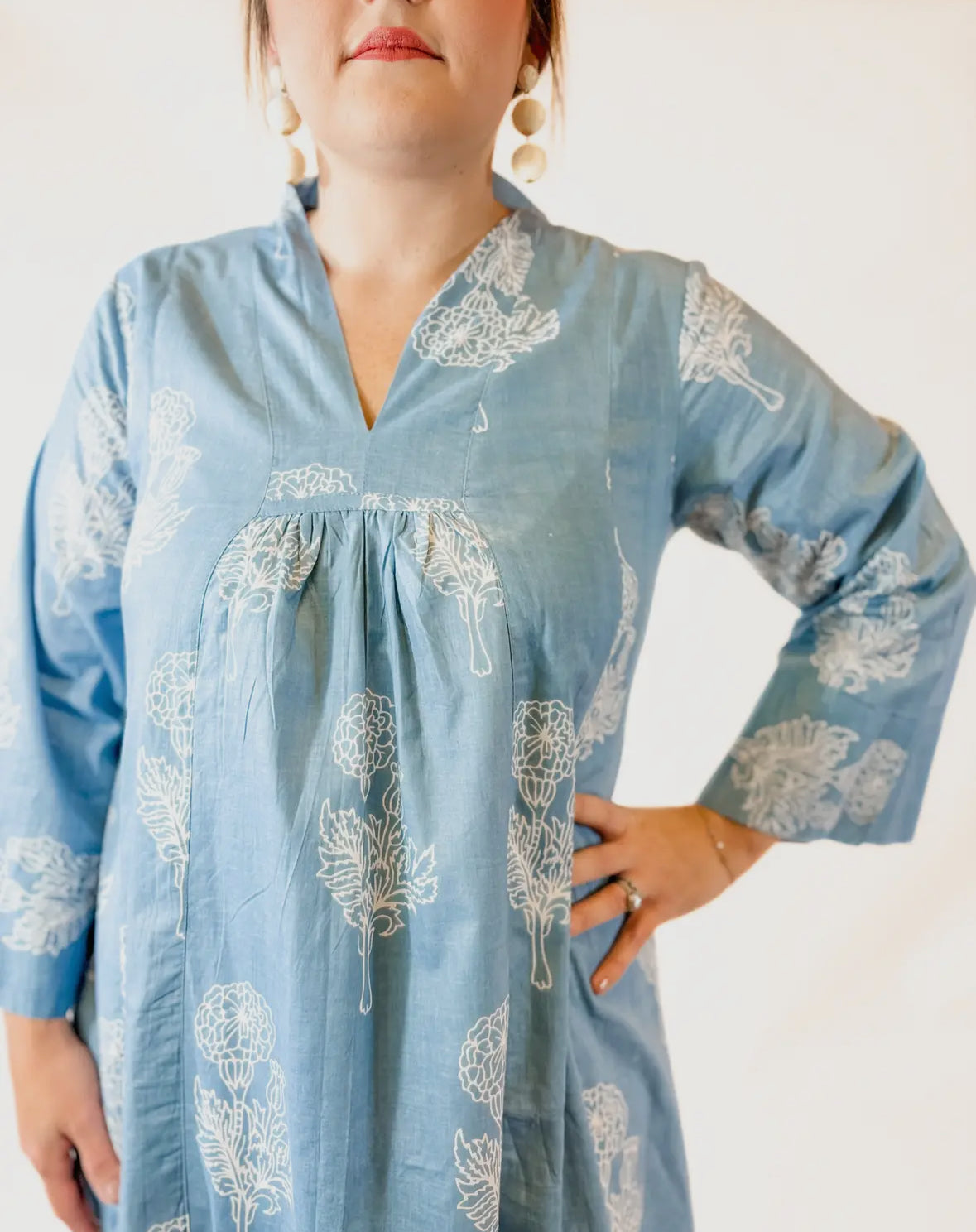 Denim | Caftan Dress