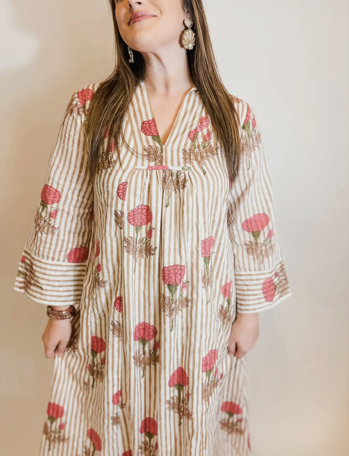 Autumn Breeze Caftan Dress