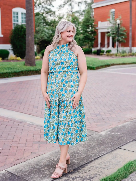 Sweetgrass Cinched Maxi Dress